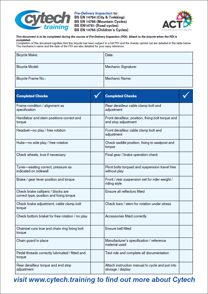 Test PDI Guide